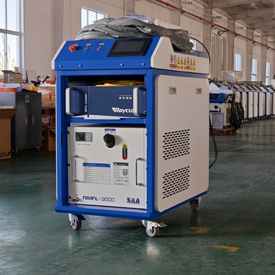 Beş Yıllık Garanti 4 In1 Lazer kaynak makinesi 1500W 2000W 3000W Metaller için Alüminyum alaşımı