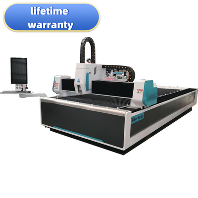 Metal Paslanmaz Çelik için 1000W 2000W 3000W 6000W CNC Fiber Lazer Kesme Makinesi