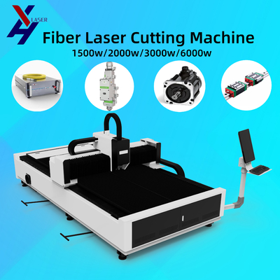 3015 Endüstriyel Metal Çelik Demir Yaprak CNC Fiber Lazer Kesme Makinesi 1kw 2kw 3kw 6kw 8kw