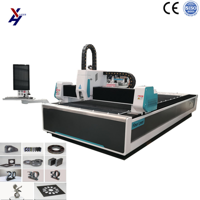 Metal Paslanmaz Çelik için 2000W 3000W 6000W CNC Fiber Lazer Kesme Makinesi