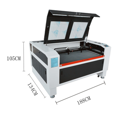 1300*900mm 2 başlı lazer kesme makinesi 130W 150W Akrilik ahşap MDF
