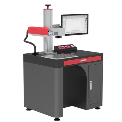 Kabine 20W 30W 50W 100W Mücevher Altın Paslanmaz Çelik Alüminyum için Fiber Lazer İşareti