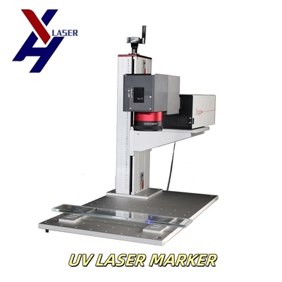 Yüksek hassasiyetli UV Lazer İşaretleme Makinesi 5W/10W Güç ve Gobos Yetenekleri ile
