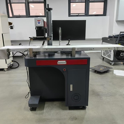CCD Otomatik Görsel ve Konumlandırma Sistemli, Bilgisayarlı Raycus Max Jpt Fiber Lazer Markalama Makinesi