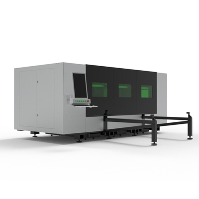 CNC Tam Otomatik Yan Çekme Fiber Lazer Kesim Makinesi Paslanmaz Çelik Karbon Çelik Alüminyum için 6000W Metal Kesimi